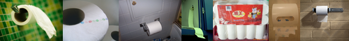 [toilet tissue] ちり紙, トイレットペーパー, 塵紙