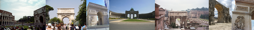 [triumphal arch] 凱旋門, がいせんもん
